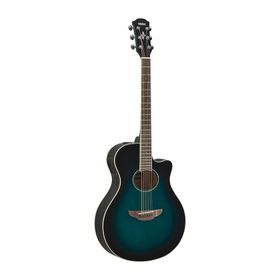 Yamaha APX600 Thin-Line Cutaway Oriental Blue Burst Elektro Akustik Gitar