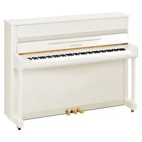 Yamaha B2 Parlak Beyaz Duvar Piyanosu