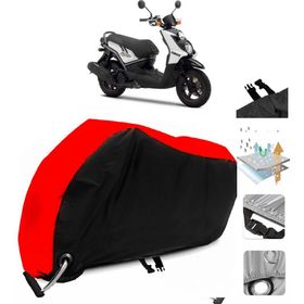 Yamaha BW's 125 Siyah Arka Çanta Uyumsuz Ultra Kalın Su Geçirmez Motor Brandası