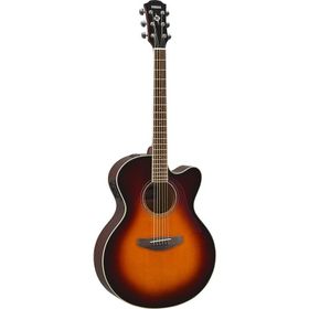 Yamaha CPX600 Medium Jumbo Elektro Akustik Gitar