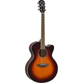 Yamaha CPX600 Medium Jumbo Elektro Akustik Gitar