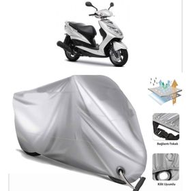 Yamaha Cygnus X Siyah Arka Çanta Uyumsuz Ultra Kalın Su Geçirmez Motor Brandası