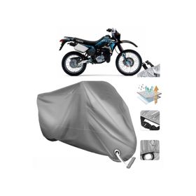 Yamaha DT 125R Siyah Arka Çanta Uyumsuz Ultra Kalın Su Geçirmez Motor Brandası