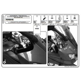Yamaha Fz6 Fazer S2 Motor Brandası