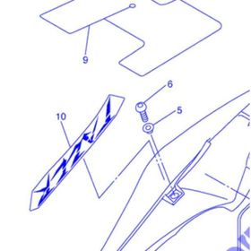 Yamaha Fz6 Motor Brandası