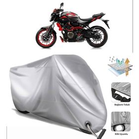 Yamaha MT-07 Moto Cage Siyah Arka Çanta Uyumsuz Ultra Kalın Su Geçirmez Motor Brandası