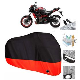 Yamaha MT-07 Moto Cage Siyah Arka Çanta Uyumsuz Ultra Kalın Su Geçirmez Motor Brandası