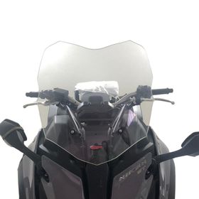 Yamaha Niken GT Siyah Arka Çanta Uyumsuz Ultra Kalın Su Geçirmez Motor Brandası