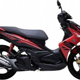 Yamaha Nouvo Siyah Arka Çanta Uyumsuz Ultra Kalın Su Geçirmez Motor Brandası