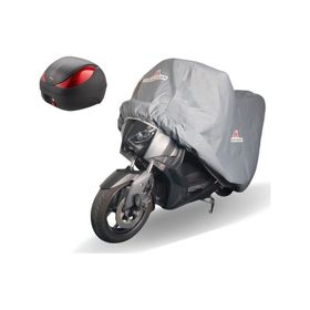 Yamaha PW 80 Siyah Arka Çanta Uyumsuz Ultra Kalın Su Geçirmez Motor Brandası