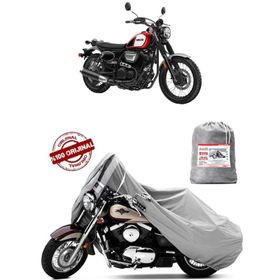 Yamaha SCR950 Siyah Arka Çanta Uyumsuz Ultra Kalın Su Geçirmez Motor Brandası