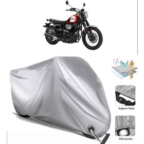 Yamaha SCR950 Siyah Arka Çanta Uyumsuz Ultra Kalın Su Geçirmez Motor Brandası