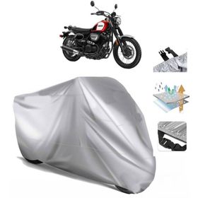Yamaha SCR950 Siyah Arka Çanta Uyumsuz Ultra Kalın Su Geçirmez Motor Brandası