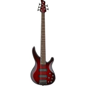 Yamaha TRBX605FM Translucent Dark Red Burst Bas Gitar