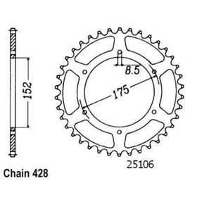Yamaha Wr 125 R Motor Brandası