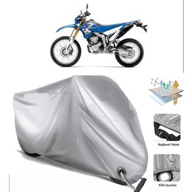 Yamaha WR 250 R Siyah Arka Çanta Uyumsuz Ultra Kalın Su Geçirmez Motor Brandası