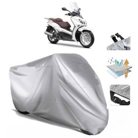 Yamaha X City 250 Siyah Arka Çanta Uyumsuz Ultra Kalın Su Geçirmez Motor Brandası