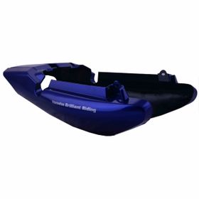Yamaha YBR 125 2004 2009 Mavi Sele Alt Panel Takımı