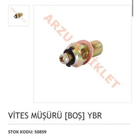 Yamaha YBR 125 Boş Vites Müşürü