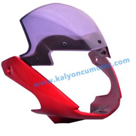 Yamaha YBR 125 ESD Kırmızı Far Muhafazası