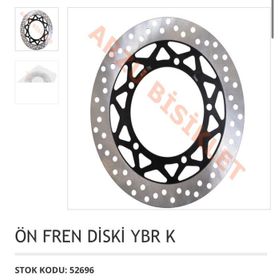 Yamaha YBR 125 ESD Ön Fren Diski