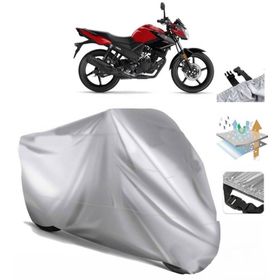 Yamaha YS 125 Siyah Arka Çanta Uyumsuz Ultra Kalın Su Geçirmez Motor Brandası