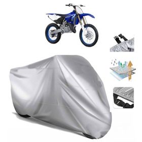 Yamaha YZ 125 Siyah Arka Çanta Uyumsuz Ultra Kalın Su Geçirmez Motor Brandası