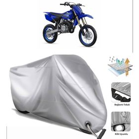 Yamaha YZ 85 Siyah Arka Çanta Uyumsuz Ultra Kalın Su Geçirmez Motor Brandası