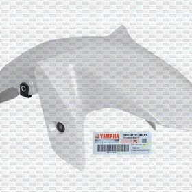 Yamaha YZF R25 2017 Beyaz Ön Çamurluk