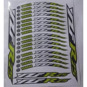 Yamaha YZF R25 Beyaz Jant Şeridi