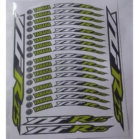 Yamaha YZF R25 Beyaz Jant Şeridi