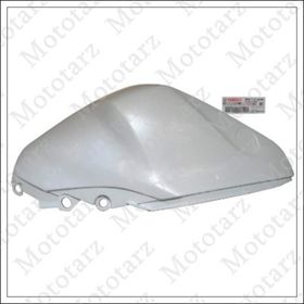Yamaha YZF R25 Beyaz Sağ Depo Yan Kapak