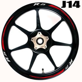 Yamaha YZF R25 Kırmızı Jant Şeridi