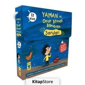 Yaman ve Onun Bitmek Bilmeyen Soruları Set 12 Kitap - Gwenaelle Boulet