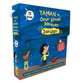 Yaman ve Onun Bitmek Bilmeyen Soruları Set 12 Kitap - Gwenaelle Boulet