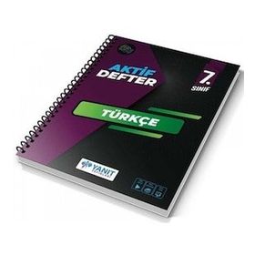 Yanıt 7. Sınıf Türkçe Aktif Defter Yanıt Yayınları
