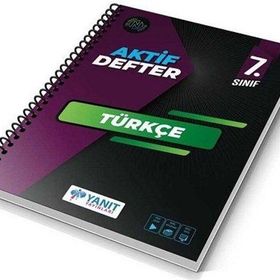 Yanıt 7. Sınıf Türkçe Aktif Defter Yanıt Yayınları