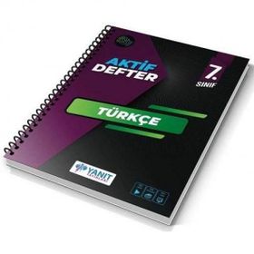 Yanıt 7. Sınıf Türkçe Aktif Defter Yanıt Yayınları