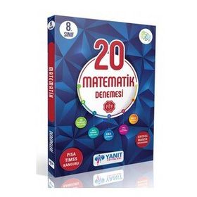 Yanıt Lgs 8. Sınıf Matematik 20 Deneme Video Çözümlü