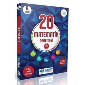 Yanıt Lgs 8. Sınıf Matematik 20 Deneme Video Çözümlü