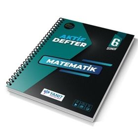 Yanıt Yayınları 6. Sınıf Aktif Defter Matematik