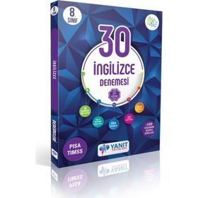 Yanıt Yayınları 8. Sınıf 30 LGS İngilizce Denemesi