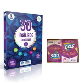 Yanıt Yayınları 8. Sınıf 30 LGS İngilizce Denemesi