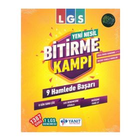 Yanıt Yayınları 8. Sınıf 9 Hamlede Başarı Bitirme Kampı