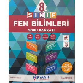 Yanıt Yayınları 8. Sınıf Adrenalin Fen Bilimleri Soru Bankası