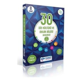 Yanıt Yayınları 8. Sınıf Din Kültürü ve Ahlak Bilgisi Çözümlü 30 Deneme