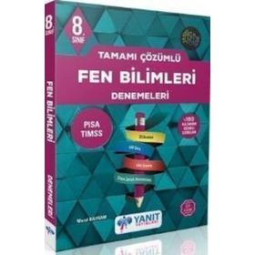 Yanıt Yayınları 8. Sınıf Fen Bilimleri Denemeleri Tamamı Çözümlü