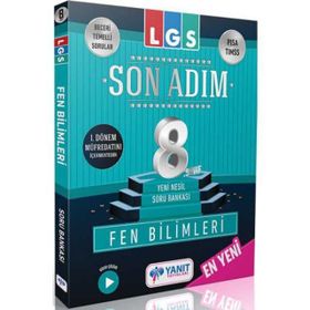 Yanıt Yayınları 8. Sınıf Fen Bilimleri Denemesi