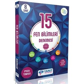 Yanıt Yayınları 8. Sınıf Fen Bilimleri Video Çözümlü 15 Deneme