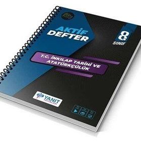 Yanıt Yayınları 8. Sınıf İnkılap Tarihi ve Atatürkçülük Aktif Defter